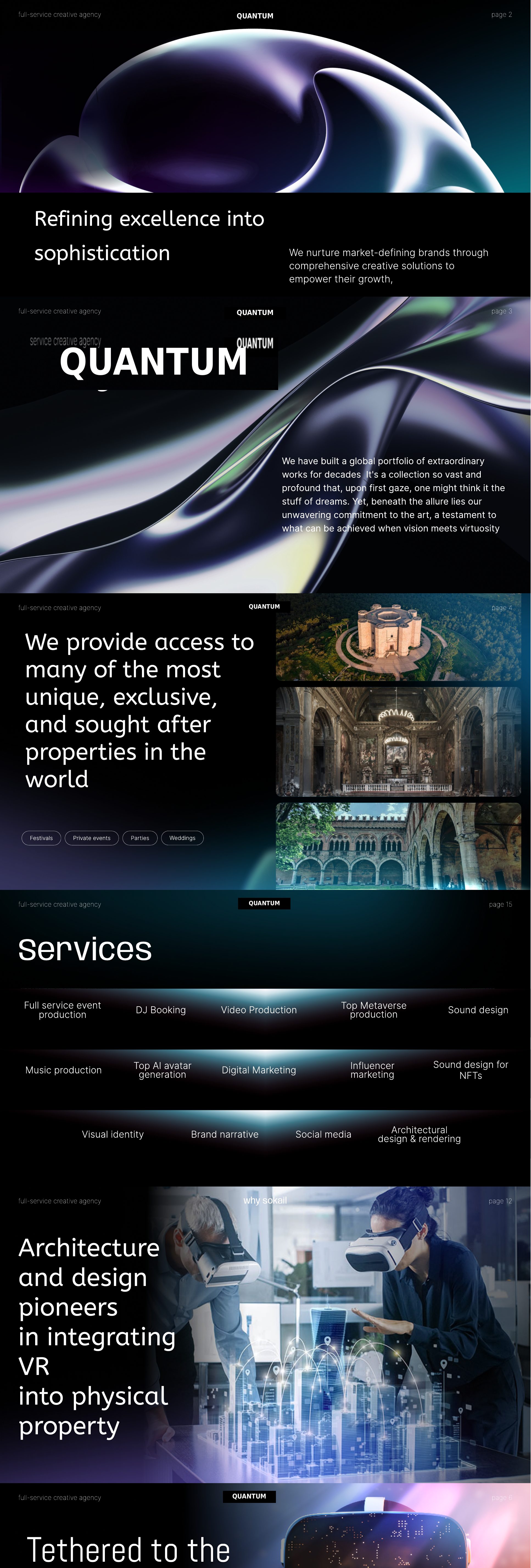 Quantum Agency — section 1