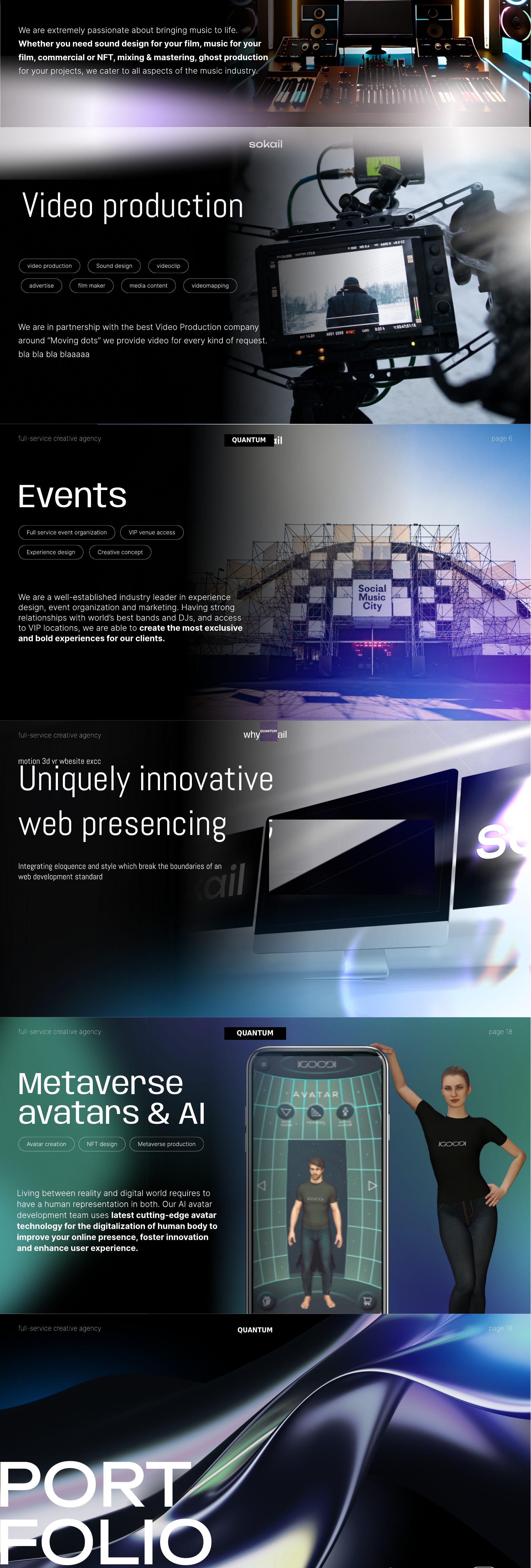 Quantum Agency — section 3